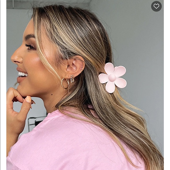 New large flower claw hair clip pastel - Picture 8 of 8